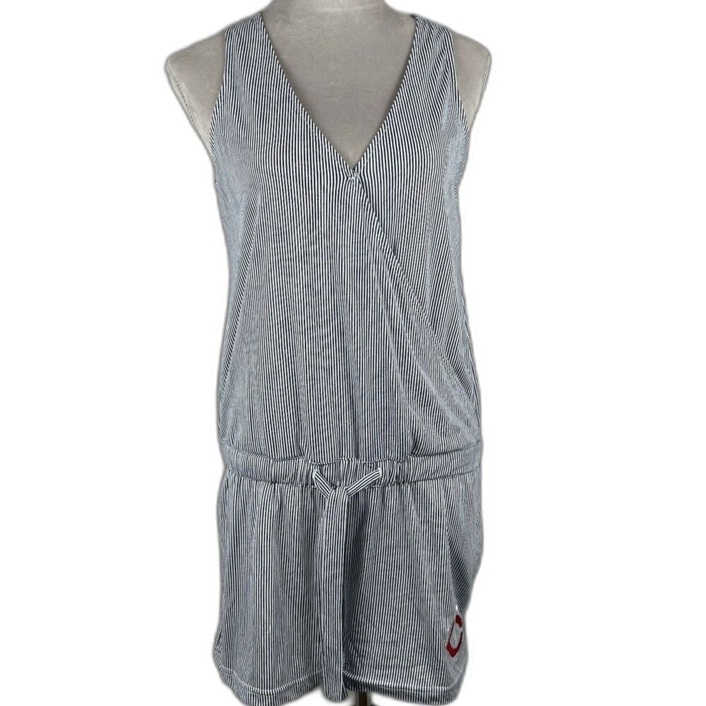 Minnesota Twins Romper Pinstripe Women Embroidered Concept Sport Sleepwear MLB